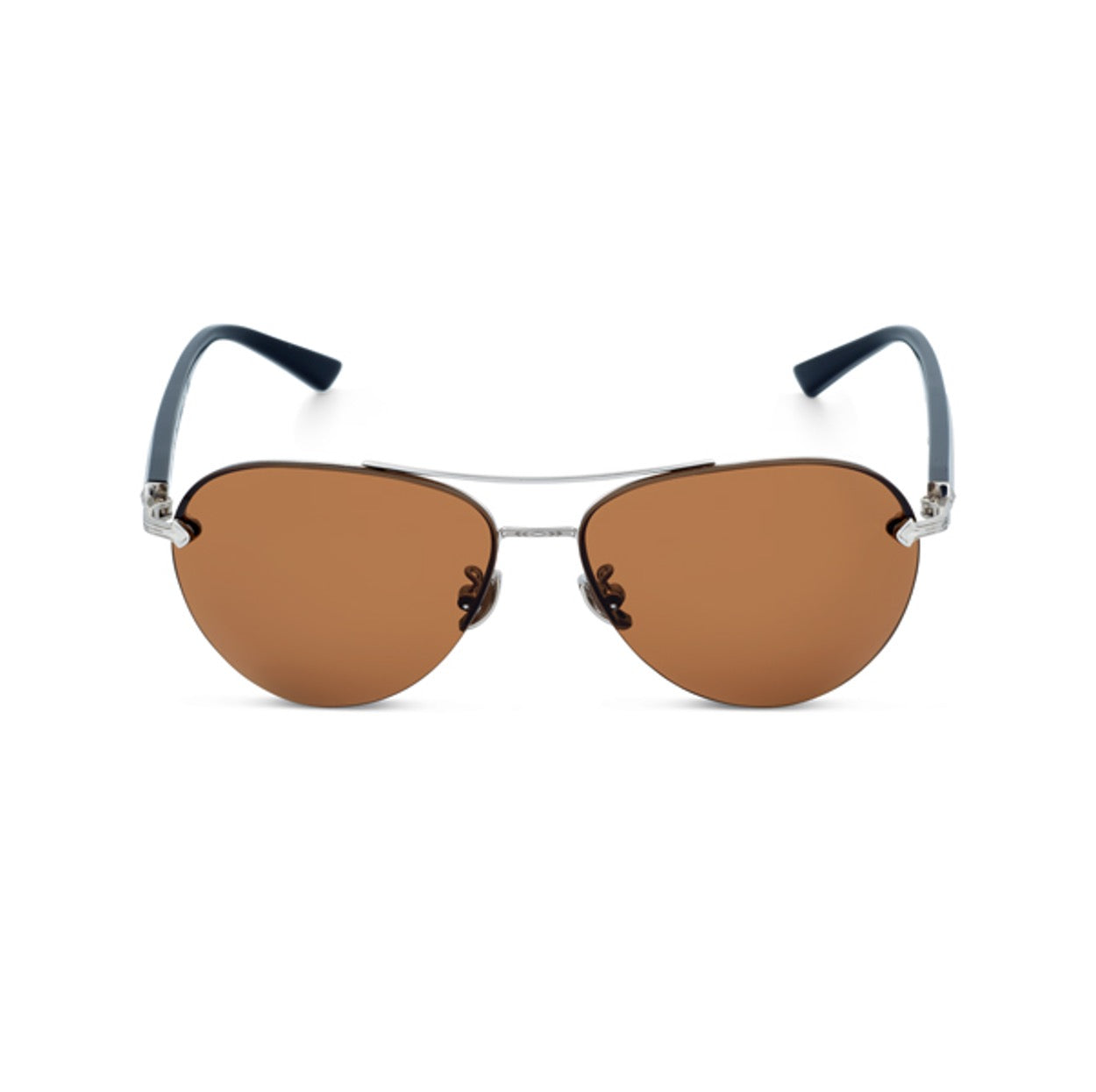 DOMINANCE sunglasses in Mirror [Brown] – front view